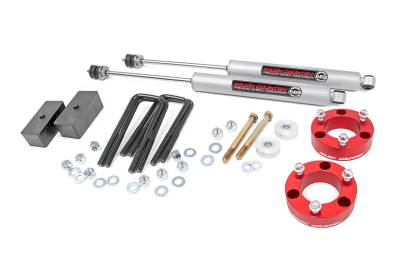 Rough Country Suspension Systems - Rough Country 3" Suspension Lift Kit for 05-23 Toyota Tacoma 74530RED