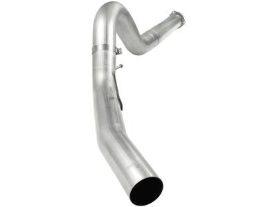 aFe Power - aFe 49-03055 ATLAS 5" DPF-Back Aluminized Exhaust System Ford F250/F350 6.7