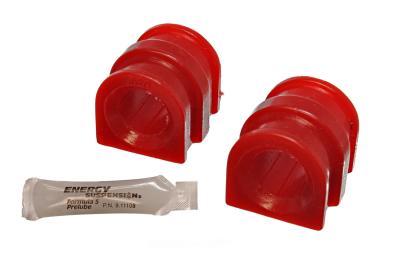 Energy Suspension - Energy Suspension 18.5101R Sway Bar Bushing Set Front Polyurethane Red