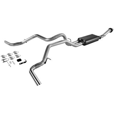 Flowmaster - Flowmaster 17368 American Thunder Cat Back Exhaust for Chevy/GMC 4.8 5.3