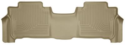 Husky Liners - Husky Liner Weatherbeater 2nd Row Floor Liners-Tan for Land Cruiser 14093