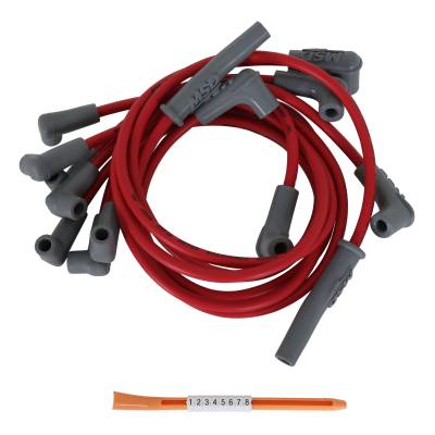 MSD - MSD Ignition 31649 Custom Spark Plug Red Wire Set for 92-97 Chevy Truck 4.3L