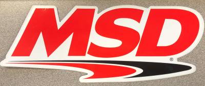 MSD - MSD Ignition 9300MSD Ignition Advertising Exterior Decal