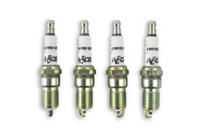 ACCEL - ACCEL 0526-4 HP Copper Spark Plug 14mm Thread .708" Reach 4PC