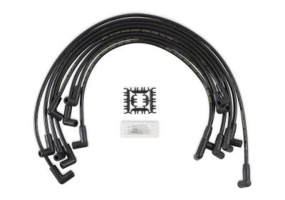 ACCEL - ACCEL 5048K Custom Super Stock 500 Ohms/Ft Sprial Spark Plug Wire Set 8mm Black