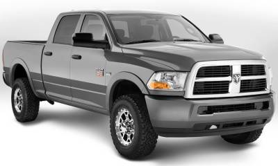 Bushwacker - Bushwacker OE-Style Front/Rear Fender Flares-Painted for Ram HD 50917-55