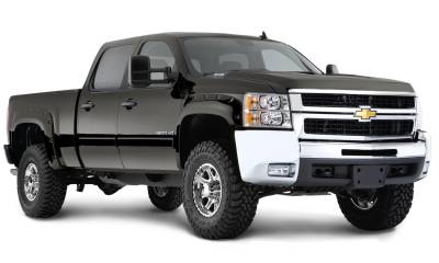 Bushwacker - Bushwacker Pocket Style F/R Fender Flares-Painted Silverado Pickups 40957-84