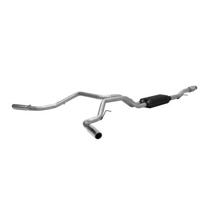 Flowmaster - Flowmaster 817554 Force II Kit Cat-Back Exhaust System Stainless
