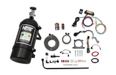 NOS/Nitrous Oxide System - NOS 02127BNOS Complete Wet Nitrous System for 18-19 Mustang