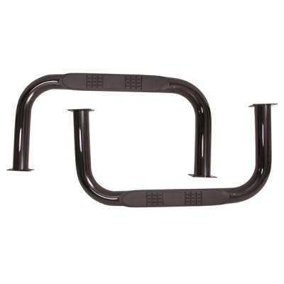 Rugged Ridge - Rugged Ridge 11504.01 Nerf Bars Black for Jeep CJ5
