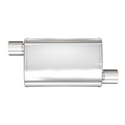 MagnaFlow Exhaust Products - MagnaFlow 13236 Multi-Chamber Muffler 2.5" Offset/Offset 4x14x9 Body