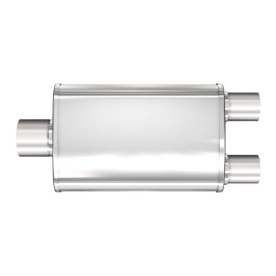 MagnaFlow Exhaust Products - MagnaFlow 13278 Multi-Chamber Muffler 3/2.25" Center/Dual 4x14x9 Body