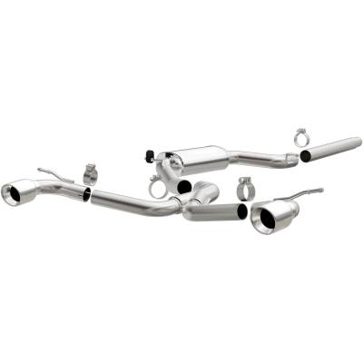MagnaFlow Exhaust Products - MagnaFlow 15357 Touring Series Cat-Back System for 15-17 Volkswagen GTI