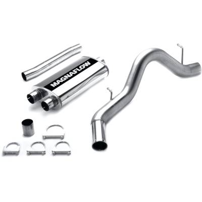 MagnaFlow Exhaust Products - MagnaFlow 15798 Street Series Straight-Through Stainless Cat-Back System