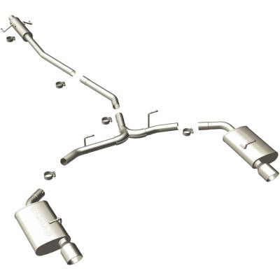 MagnaFlow Exhaust Products - MagnaFlow 15552 Stainless Cat-Back Performance Exhaust System Ford