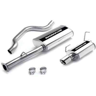 MagnaFlow Exhaust Products - MagnaFlow 16656 Street Series Stainless Cat-Back System for 06-08 Trailblazer