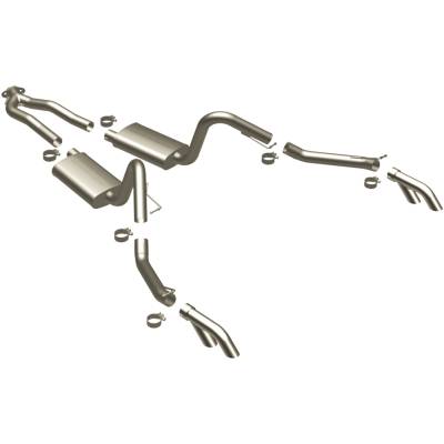 MagnaFlow Exhaust Products - MagnaFlow 16830 Street Series Cat-Back System for 75-81 Pontiac Firebird