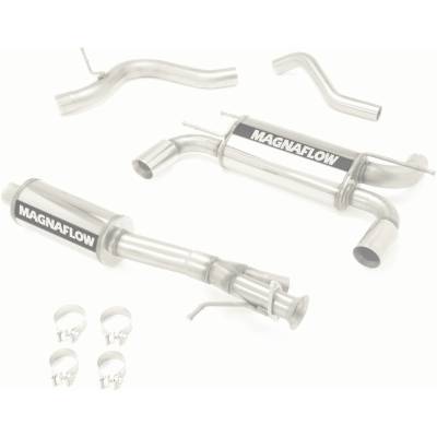 MagnaFlow Exhaust Products - MagnaFlow 16832 Street Series Stainless Cat-Back System for 08-10 Hummer H3