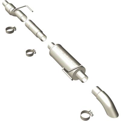 MagnaFlow Exhaust Products - MagnaFlow 17124 Stainless Cat-Back Performance Exhaust System Ford