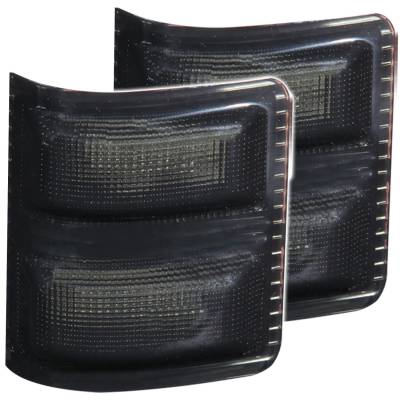 Anzo USA - Anzo USA Smoke Lens LED Turn Signal Mirror Light Set Ford Super Duty 861103