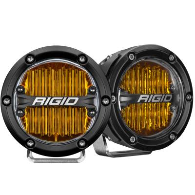 Rigid Industries - Rigid Industries 36121 360-Series PRO SAE Fog Yellow Pair