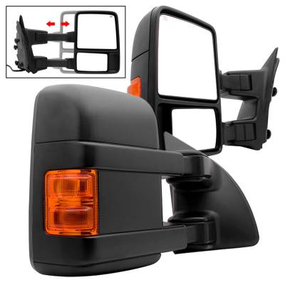 Spyder Auto - Spyder Auto 9935459 XTune Door Mirror Set for F250/F350 Super Duty