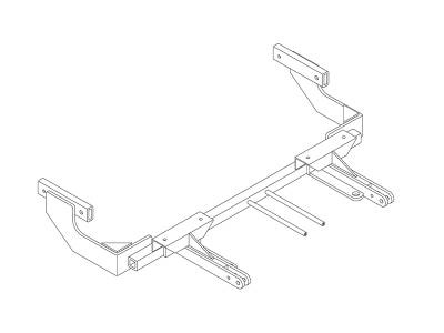 Blue Ox - Blue Ox BX2159 Tow Bar Base Plate