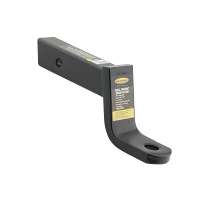 Smittybilt - Smittybilt 2904 Trailer Hitch Ball Mount Steel 2" Receiver 4" Drop