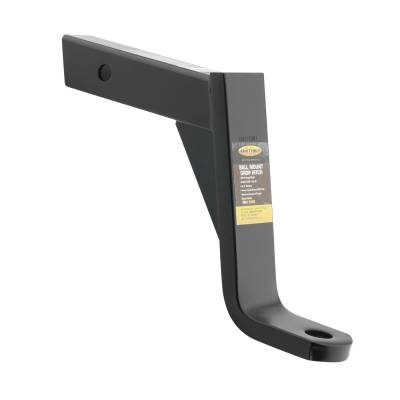 Smittybilt - Smittybilt 2908 Trailer Hitch Ball Mount Steel 2" Receiver 8" Drop