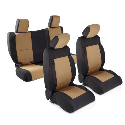 Smittybilt - Smittybilt 471625 Neoprene Seat Cover Tan for 13-18 Jeep Wrangler JK