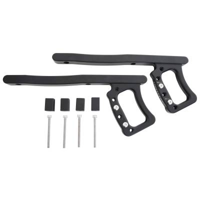 Smittybilt - Smittybilt 76932 Aluminum Rear Grab Handles for 07-18 Jeep Wrangler JK