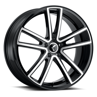 Kraze - Kraze 183 Spectra 20x8.5 5x112/120 38mm Gloss Black KR183-2809GB38