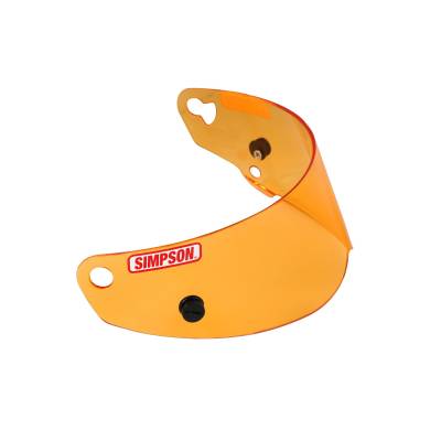 Simpson Safety - Simpson Safety 89403A Helmet Shield Amber for Bandit'super Drag Bandit