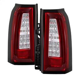 Spyder Auto - Spyder Auto 5085085 LED Light Bar Taillights Red for 15-17 Tahoe/Suburban