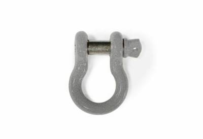 Steinjager - Steinjager 3/4" D-Ring Shackle 4.75 Ton-Gray Hammer EACH for Jeep JL J0048035