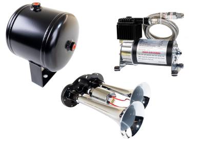 Kleinn Automotive Accessories - Kleinn Automotive HK1 Pro Blaster Dual Air Horn Kit