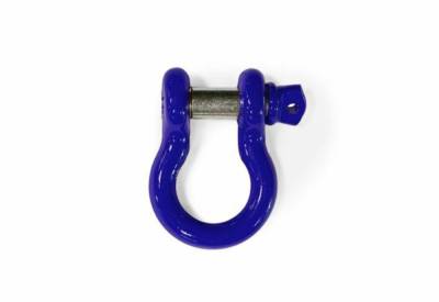 Steinjager - Steinjager 3/4" D-Ring Shackle 4.75 Ton-SW Blue EACH for Jeep JL J0048027