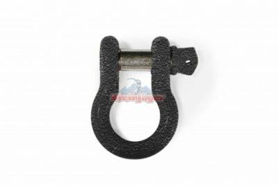 Steinjager - Steinjager 3/4" D-Ring Shackle 4.75 Ton-Text Black EACH for Jeep JK J0045658