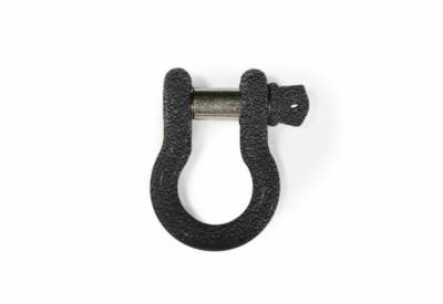 Steinjager - Steinjager 3/4" D-Ring Shackle 4.75 Ton-Text Black EACH for Jeep JL J0048034