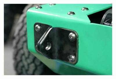 Steinjager - Steinjager Front/Rear Bumper D-Ring Mounts-Bare for Wrangler JK J0045341