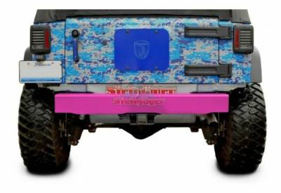 Steinjager - Steinjager Rear Off Road Bumper-Hot Pink for Wrangler JK J0047876