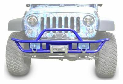Steinjager - Steinjager Front Off Road Tube Bumper-Southwest Blue for Jeep JK J0048122