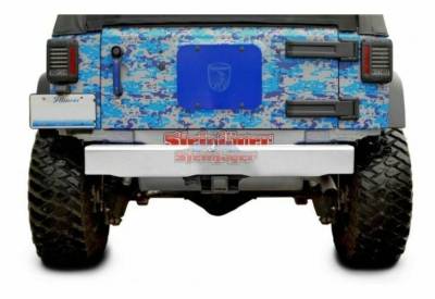 Steinjager - Steinjager Rear Off Road Bumper-Cloud White for Wrangler JK J0047873