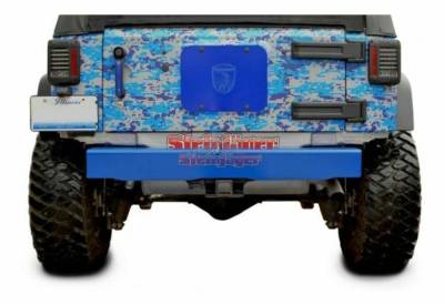 Steinjager - Steinjager Rear Off Road Bumper-Playboy Blue for Wrangler JK J0047864