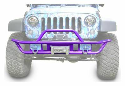 Steinjager - Steinjager Front Off Road Tube Bumper-Sinbad Purple for Jeep JK J0048131