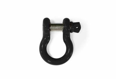 Steinjager - Steinjager 3/4" D-Ring Shackle 4.75 Ton Black EACH for Jeep JL J0048024
