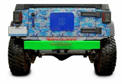 Steinjager - Steinjager Rear Off Road Bumper-Neon Green for Wrangler JK J0047866