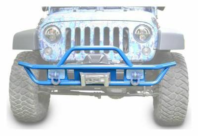 Steinjager - Steinjager Front Off Road Tube Bumper-Playboy Blue for Jeep JK J0048123