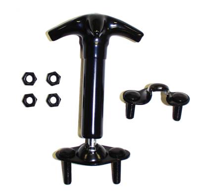 Crown Automotive Jeep Replacement - Crown Automotive HC4 Hood Catch Kit for Wrangler YJ