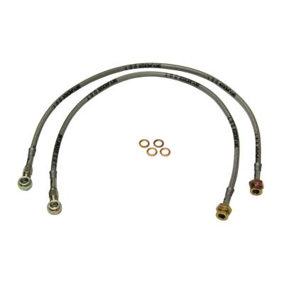 Skyjacker - Skyjacker FBL29 SS 6-8" Lift Front Brake Line Pair for 79-87 Chevy 3/4 & 1-Ton